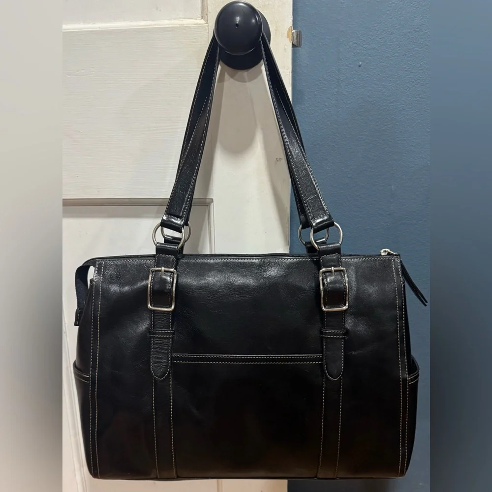 Fossil Genuine Leather Laptop/Work Bag